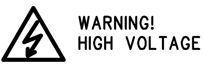 如果板內有危險高壓電路，需在高壓區域標注高壓警示符